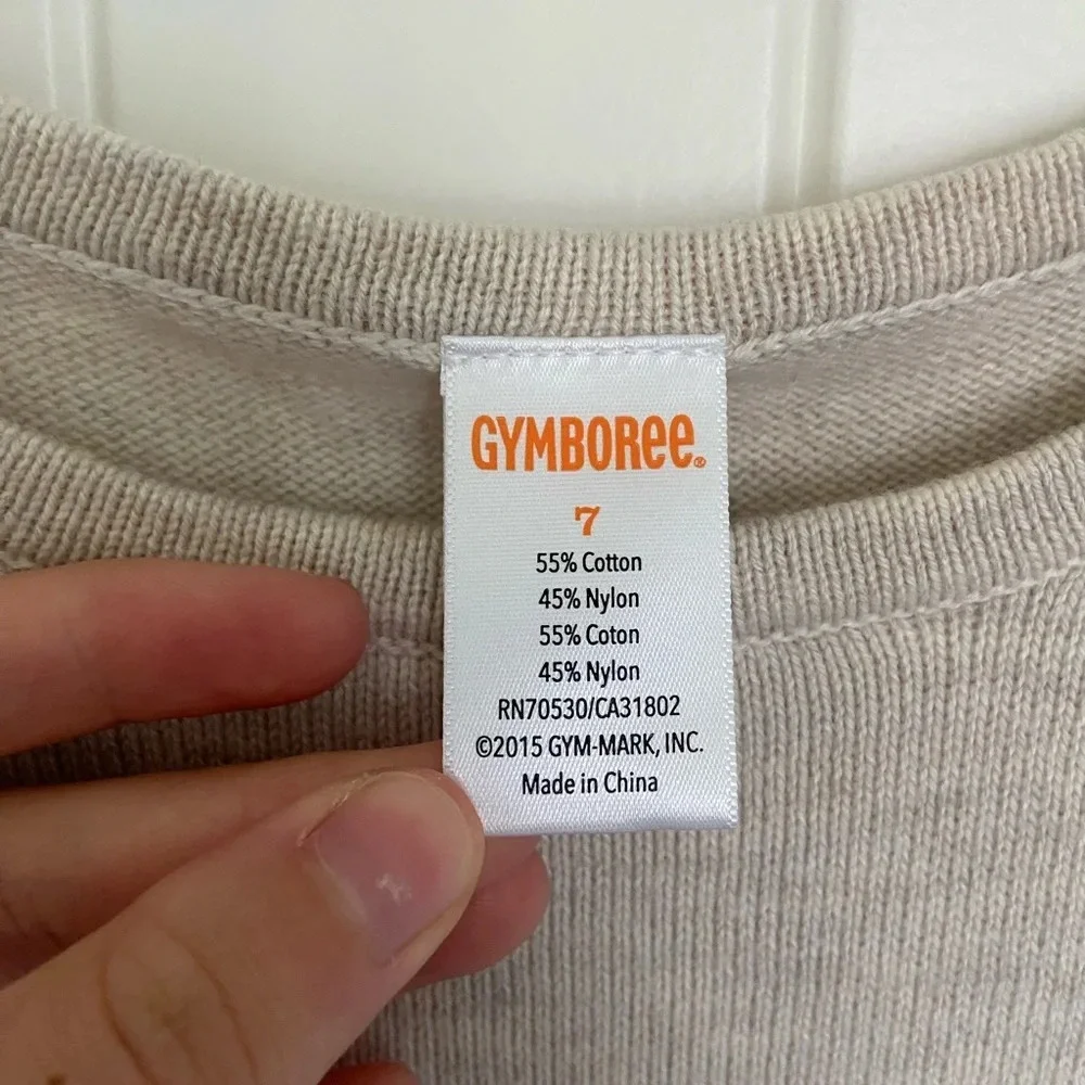 NWOT‎ | Gymboree girl’s heart sweater dress — size 7